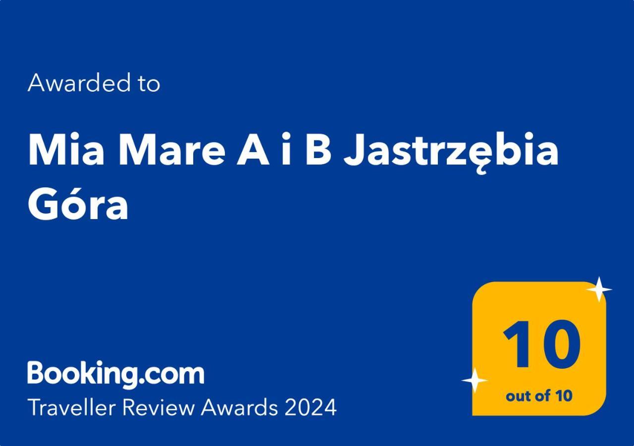 شقة Mia Mare A & B Jastrzębia Góra المظهر الخارجي الصورة
